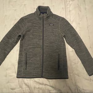 Patagonia Better Sweater Boys gray size L 12